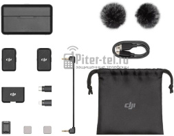 Беспроводной микрофон DJI Mic (FCC)(2TX + 1RX + Charging Case)