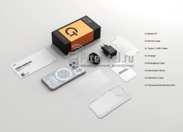 Смартфон Doogee Blade GT Ultra 16/512Gb Flowing Light Silver