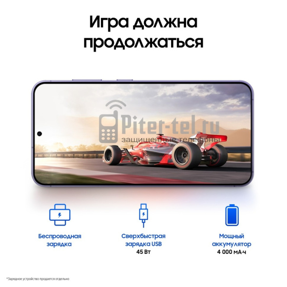 Смартфон Samsung Galaxy S24 8/256Gb Exynos (nano SIM + eSIM) Onyx Black