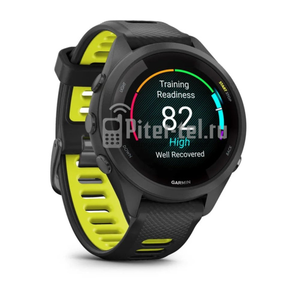 Умные часы Garmin Forerunner 265S с черным ремешком