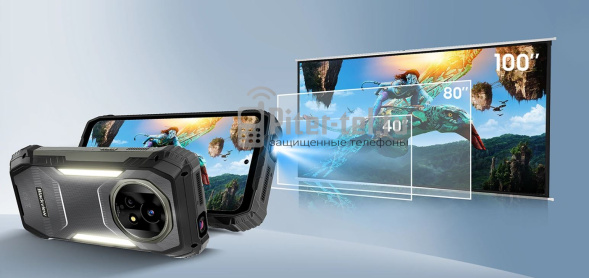 Смартфон Blackview XPLORE 2 Projector 12/256Gb Black