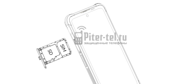 Смартфон Cubot KingKong Power 8/256Gb Black