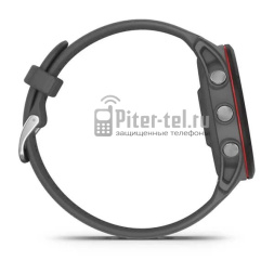 Умные часы Garmin Forerunner 255 с темно-серым ремешком