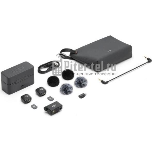 Беспроводной микрофон DJI Mic Mini (2 TX + 1 RX + Charging Case)
